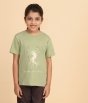 Organic Unisex T Shirt Harvest Green 7-8 yrs