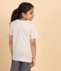  Melange Unisex T Shirt Hatha Yoga Ecru 11-12 yrs