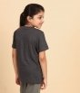 Melange T-shirt Aum Dark Grey 9-10 yrs