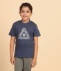 Melange Unisex T shirt Maya Indigo 1-2 yrs