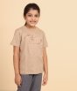  Melange T-shirt Bliss Mud11-12 yrs