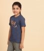  Melange T-shirt Moksha Indigo 11-12 yrs