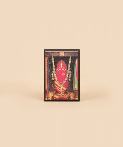 Linga Bhairavi with Bangles Photo - Kumkum 6x4 (With Frame)