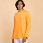 Unisex Organic Cotton Sadhana Full-Sleeve T-Shirt - Orange