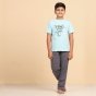 Melange Unisex T Shirt Tandava Turquoise 11-12 yrs