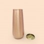 Hammered Copper Jar with Matt Finish. For storing and drinking water. A festive gift for home and office.