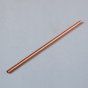 Copper Straw with Travel Pouch. Straight. Reusable. A festive gift.
