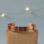 Jai Bhairavi Devi Copper Cuff Bracelet. A festive gift.