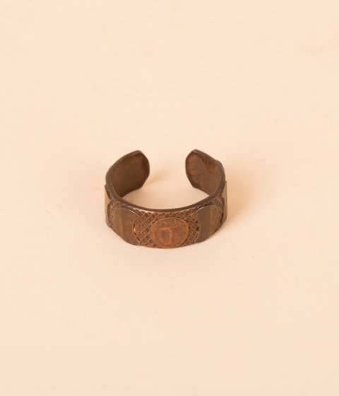 Moon Phases Copper Ring 