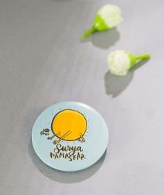 Surya Namaskar - Pin Badge