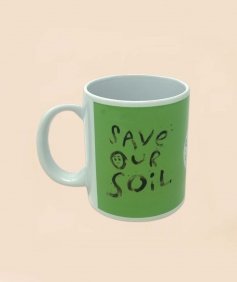 Save Soil Ceramic Mug