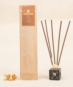 Handmade Natural Aakash Incense, 10 Sticks 