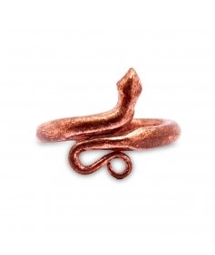 Sarpa Sutra, Consecrated Snake Ring, Copper metal (Small Size)