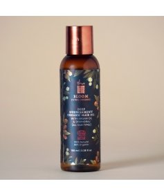 Deep Nourishment Organic Hair Oil With Argan Oil & Bhringraj (All Hair Types) - 100ml