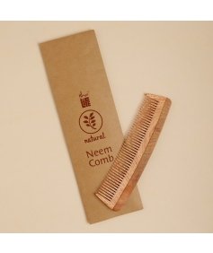 Handmade Neem Wood Comb (Single teeth)