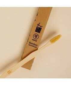 Bamboo Toothbrush - Adult. Eco-friendly with soft bristles.