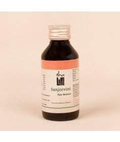 Sanjeevini pain reliever oil. 100% Natural. Highly potent ancient formulation. No mineral oil or preservatives - (100ml)