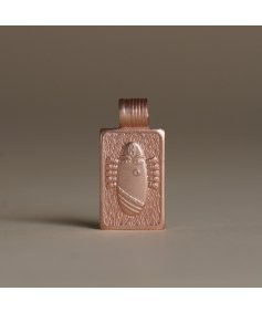 Linga Bhairavi Copper Pendant (Small). Consecrated Devi Pendant.
