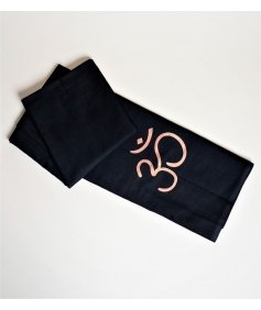 Adiyogi Angavastram. Black cotton Adiyogi shawl.