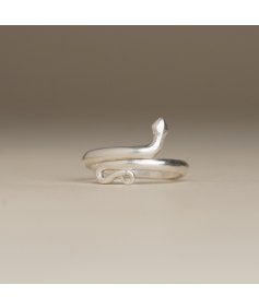 Consecrated Silver Ring (Snake Ring / Sarpasutra)