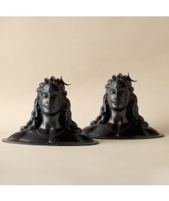 The grace of Adiyogi  gift set, Adiyogi Statue- 4 inch  Pack of Two