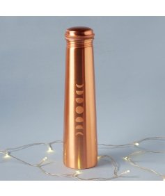 Mystic Moon Copper Bottle. For storing and drinking water. A festive gift for home and office.