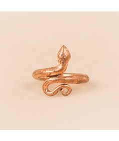 Sarpa Sutra, Consecrated Snake Ring, Copper metal  (Large Size)