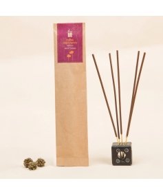 Night Queen Incense/Agarbatti (Pack of 10 Sticks). 100% handmade. Chemical and toxin free. Long lasting fragrance.