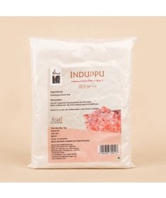 Induppu Rock Salt (1kg). Pink natural salt