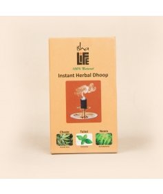 Instant Herbal Dhoop (20 pcs). With Chaste, Tulsi and Neem.