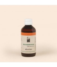 Jeevamirtham (200 ml). Isha’s unique Siddha formulation. Helps boost immunity.