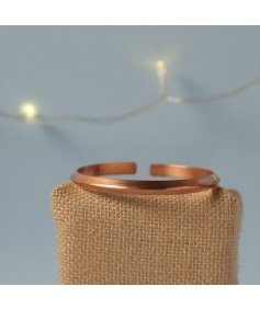Slim copper cuff. Traditional kada design. Made of pure copper