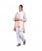 Women's Cotton Copper Khari Print Kurta - Pink