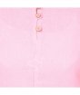 Women's 100% Organic Cotton Kurta With Embroidered "Aum" - Pink 