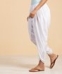 Women's 100% Organic Cotton Dhoti Pant - White