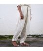 Women Hatha Yoga Teacher Dhoti Pant - White