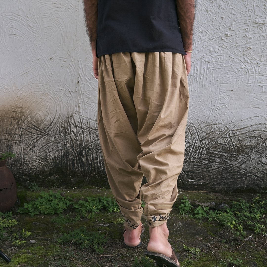 Buy Ultimate Yoga Trousers Dhoti Style Fully Flexible Loom Fabric Men's  Trousers traditional Ethnic Scarlet Fisherman Pants Online in India - Etsy